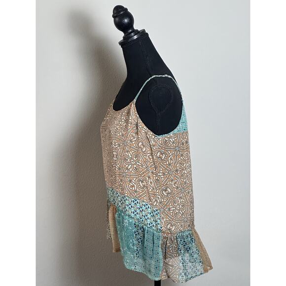 Women's Top by Gypsy 05 Boho Chic Summer Sheer Top Size S - Picture 6 of 16